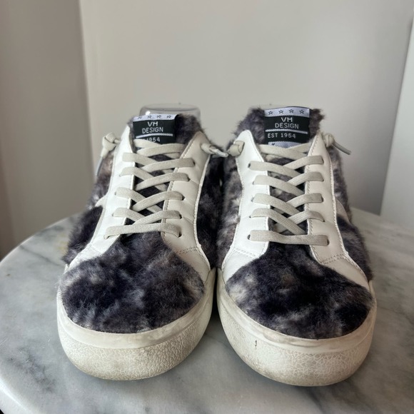 Vintage Havanas Snuggle Faux Fur Mules (Sz 10) - Picture 4 of 8